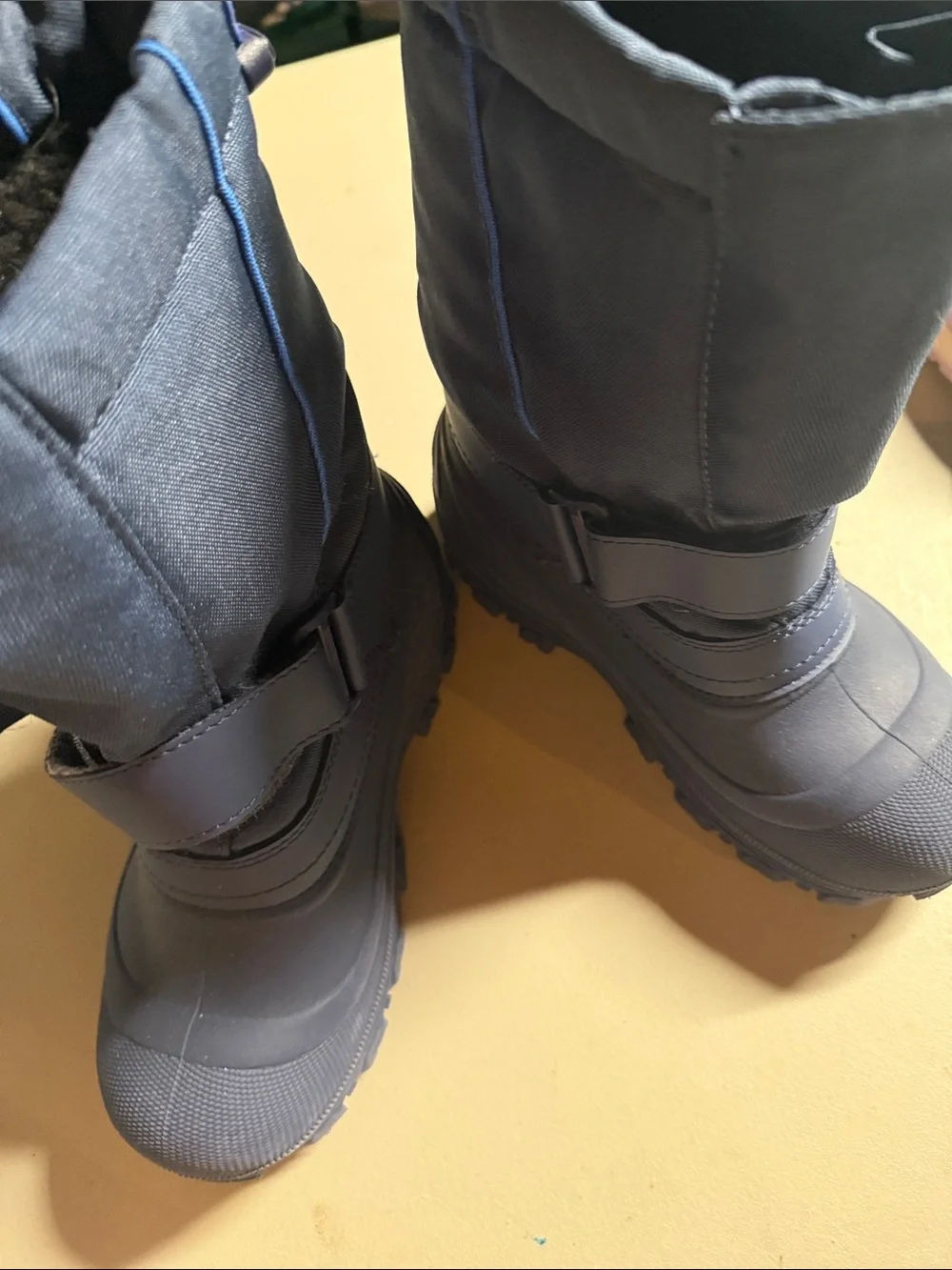 Tundra Kids Navy Blue Winter Snow Boots